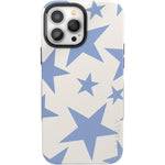 Stars Align | Blue & White Stars Case iPhone Case get.casely
