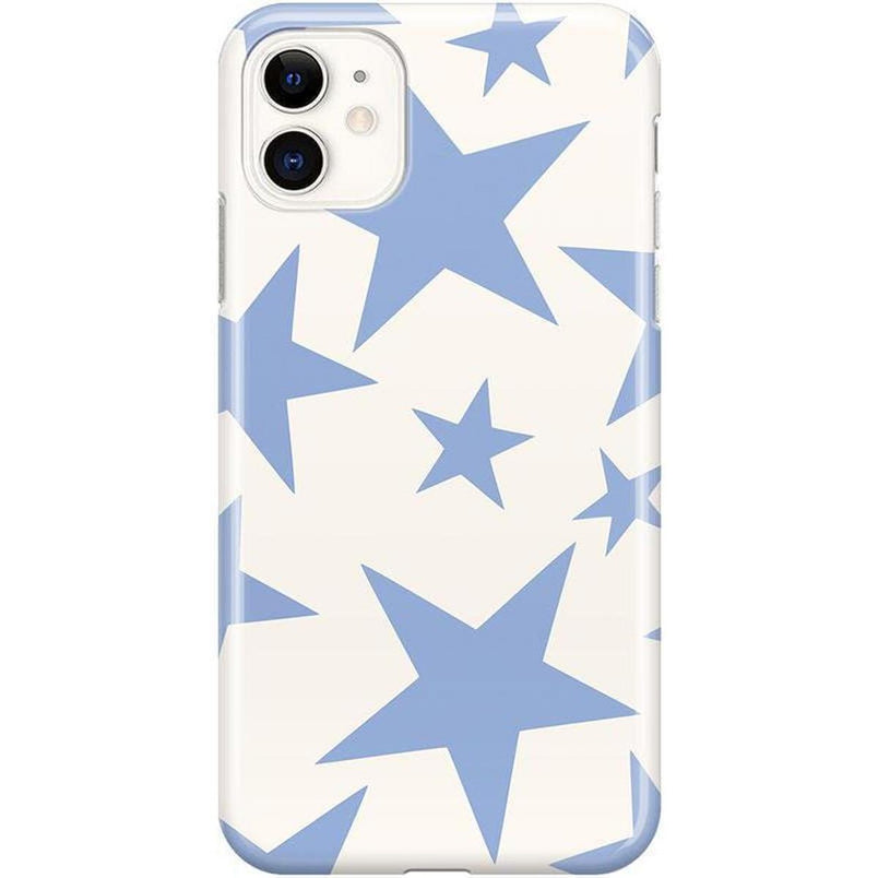 Stars Align | Blue & White Stars Case iPhone Case get.casely