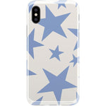 Stars Align | Blue & White Stars Case iPhone Case get.casely