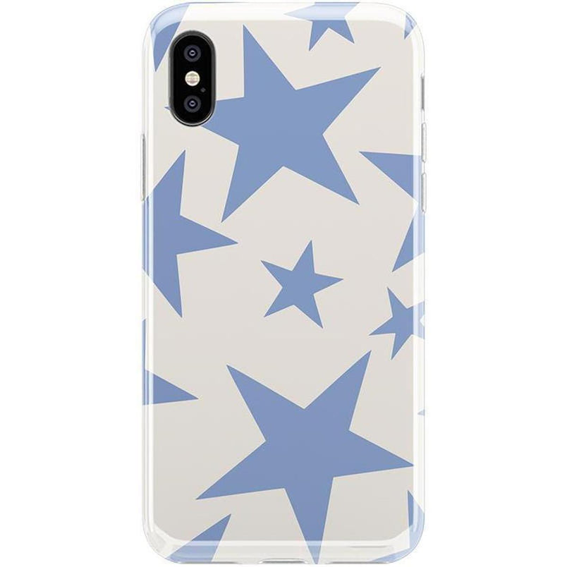 Stars Align | Blue & White Stars Case iPhone Case get.casely