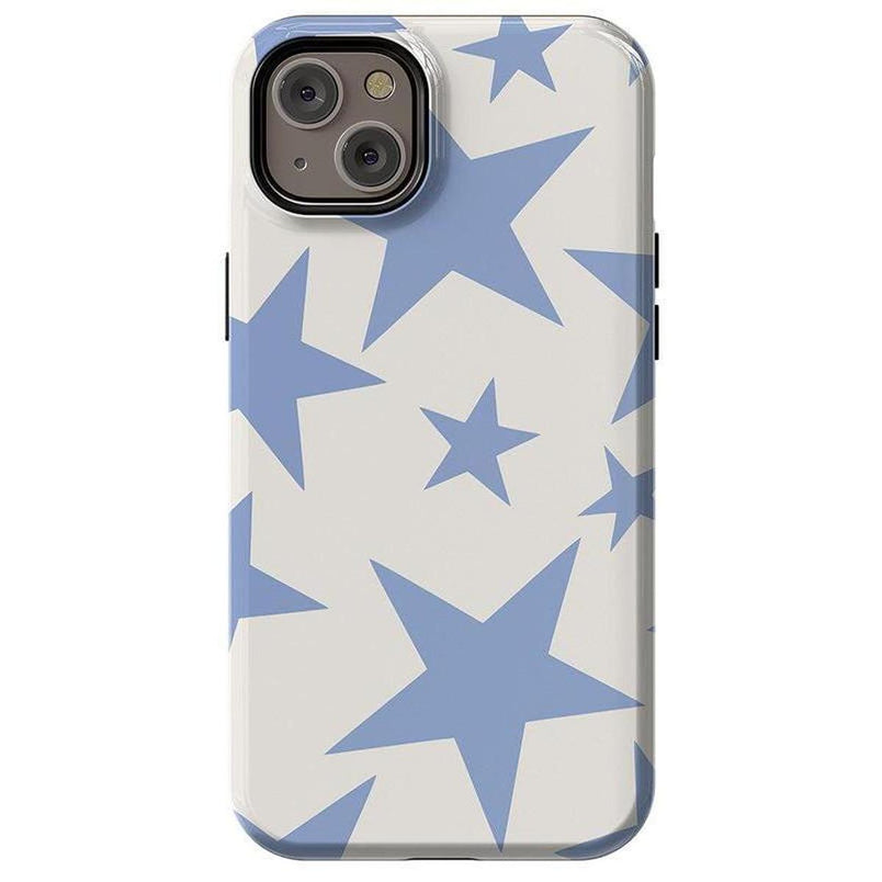 Stars Align | Blue & White Stars Case iPhone Case get.casely 
