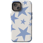 Stars Align | Blue & White Stars Case iPhone Case get.casely 