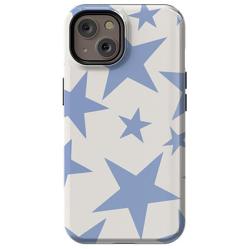 Stars Align | Blue & White Stars Case iPhone Case get.casely 
