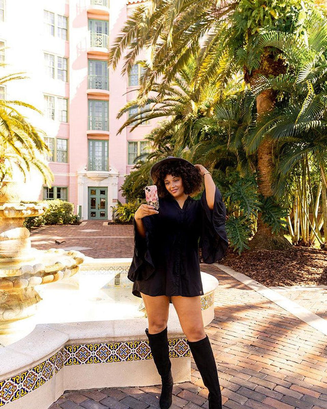 Stepping Up | Geo Rose Gold Marble Case iPhone Case get.casely 