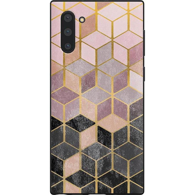 Stepping Up | Geo Rose Gold Marble Samsung Case Samsung Case get.casely Classic Galaxy Note 10 Plus 