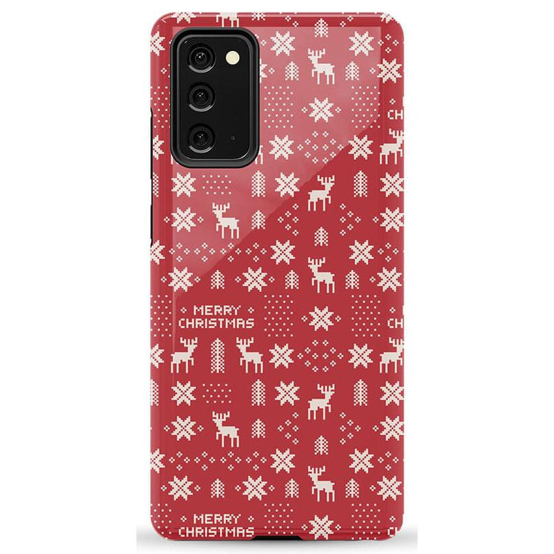 Stocking Stuffer | Christmas Knit Case Phone Case Casetry Essential Galaxy Note 20
