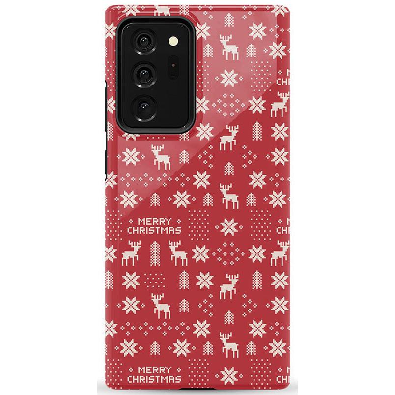 Stocking Stuffer | Christmas Knit Case Phone Case Casetry Essential Galaxy Note 20 Ultra