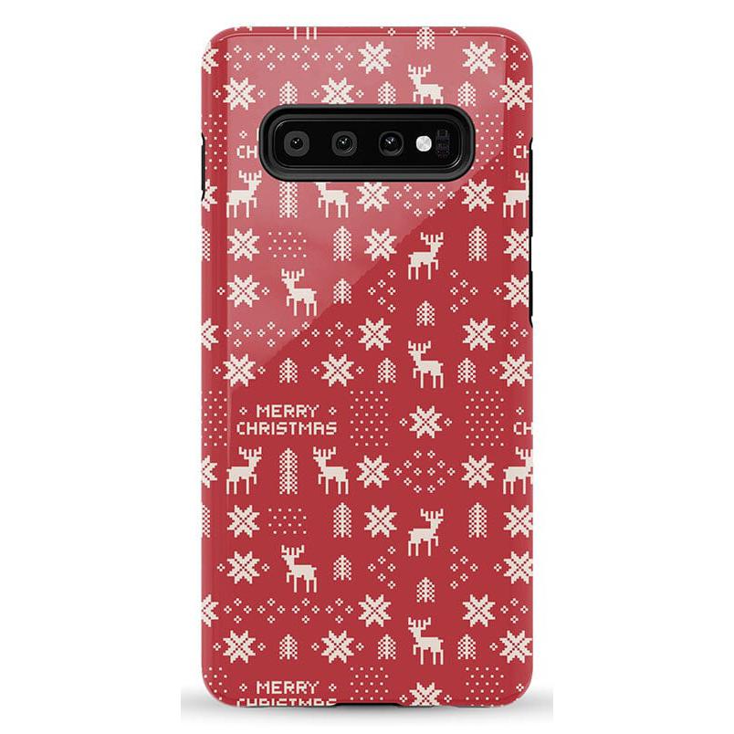 Stocking Stuffer | Christmas Knit Case Phone Case Casetry Essential Galaxy S10 Plus