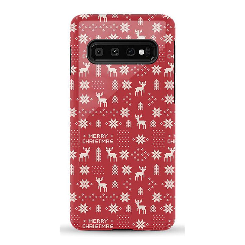 Stocking Stuffer | Christmas Knit Case Phone Case Casetry Essential Galaxy S10