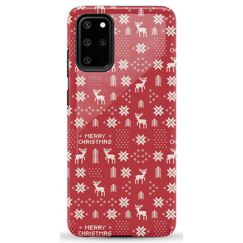 Stocking Stuffer | Christmas Knit Case Phone Case Casetry Essential Galaxy S20 Plus