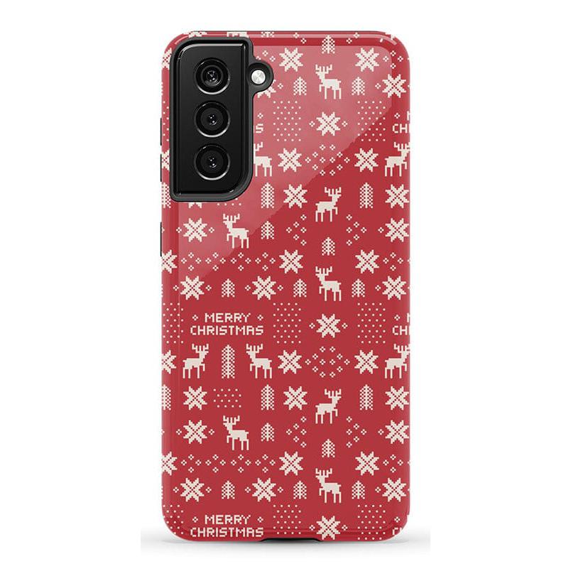 Stocking Stuffer | Christmas Knit Case Phone Case Casetry Essential Galaxy S21 Plus