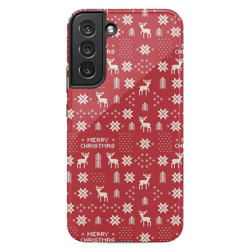 Stocking Stuffer | Christmas Knit Case Phone Case Casetry Essential Galaxy S21 Ultra