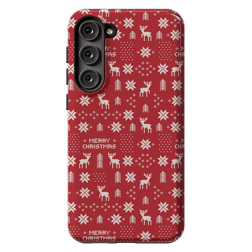 Stocking Stuffer | Christmas Knit Case Phone Case Casetry Essential Galaxy S23 Plus