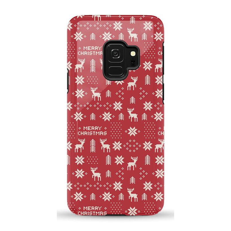 Stocking Stuffer | Christmas Knit Case Phone Case Casetry Essential Galaxy S9