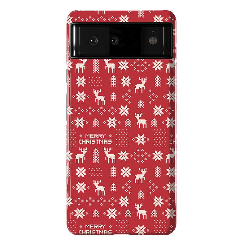 Stocking Stuffer | Christmas Knit Case Phone Case Casetry Essential Google Pixel 6