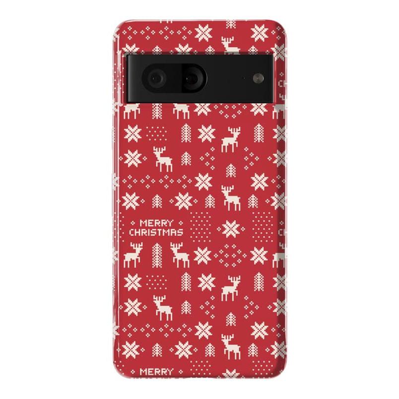 Stocking Stuffer | Christmas Knit Case Phone Case Casetry Essential Google Pixel 7