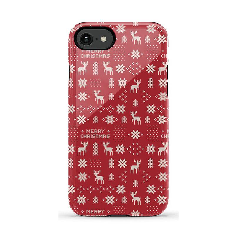 Stocking Stuffer | Christmas Knit Case Phone Case Casetry Essential iPhone SE (2020 & 2022)