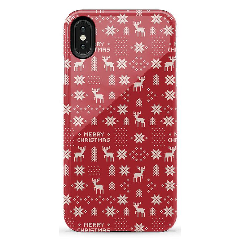 Stocking Stuffer | Christmas Knit Case Phone Case Casetry Essential iPhone XR 