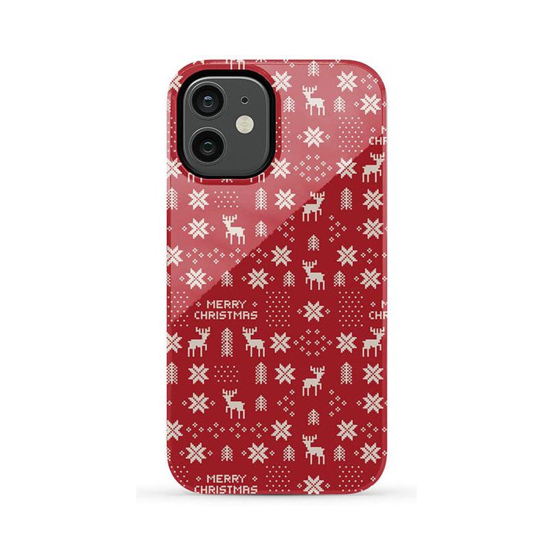 Stocking Stuffer | Christmas Knit Case Phone Case Casetry Essential iPhone 12 Mini