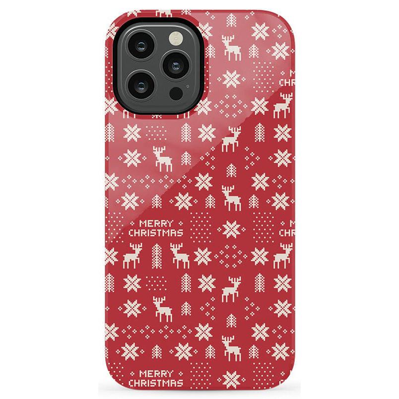 Stocking Stuffer | Christmas Knit Case Phone Case Casetry Essential iPhone 12 Pro Max