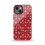 Stocking Stuffer | Christmas Knit Case Phone Case Casetry Essential + MagSafe® iPhone 13 Mini