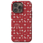 Stocking Stuffer | Christmas Knit Case Phone Case Casetry Essential + MagSafe® iPhone 14 Pro Max