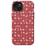Stocking Stuffer | Christmas Knit Case Phone Case Casetry Essential + MagSafe® iPhone 15 Plus