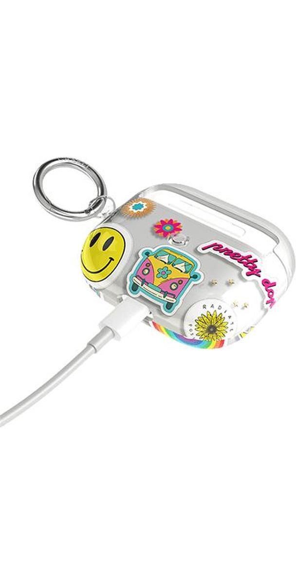 Stuck on U Festival Sticker Floral AirPods Case - Thumbnail 2