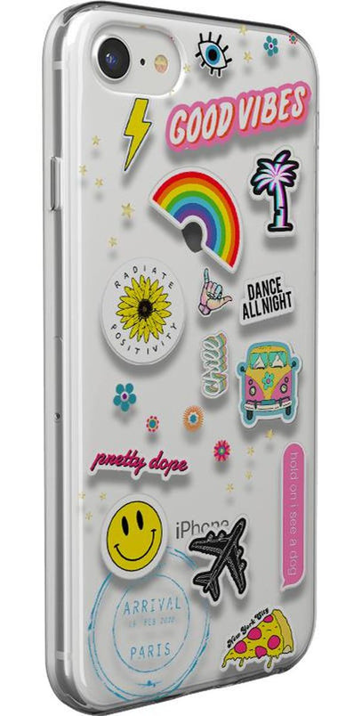 Stuck on U | Festival Sticker Floral Case iPhone Case get.casely 