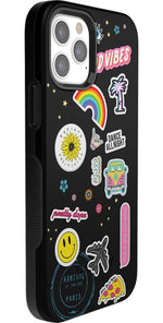 Stuck on U | Festival Sticker Floral Case iPhone Case get.casely 