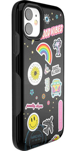 Stuck on U | Festival Sticker Floral Case iPhone Case get.casely 