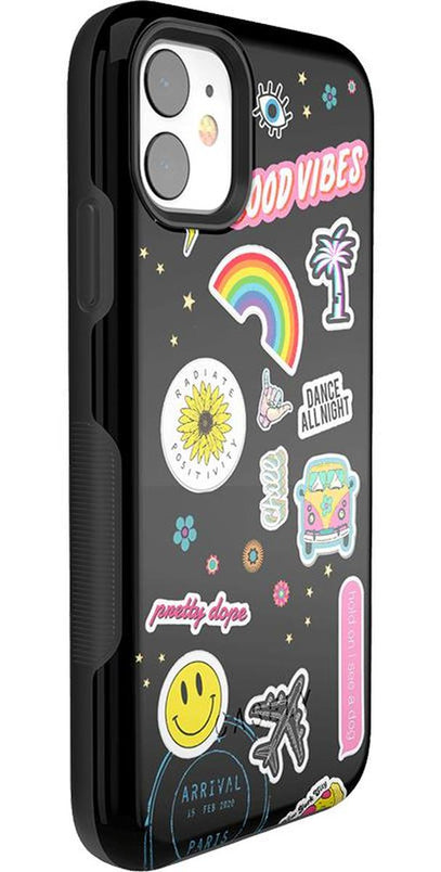 Stuck on U | Festival Sticker Floral Case iPhone Case get.casely 