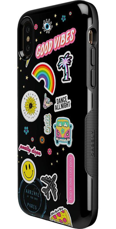 Stuck on U | Festival Sticker Floral Case iPhone Case get.casely 