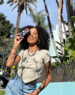 Stuck on U | Festival Sticker Floral Case iPhone Case get.casely 