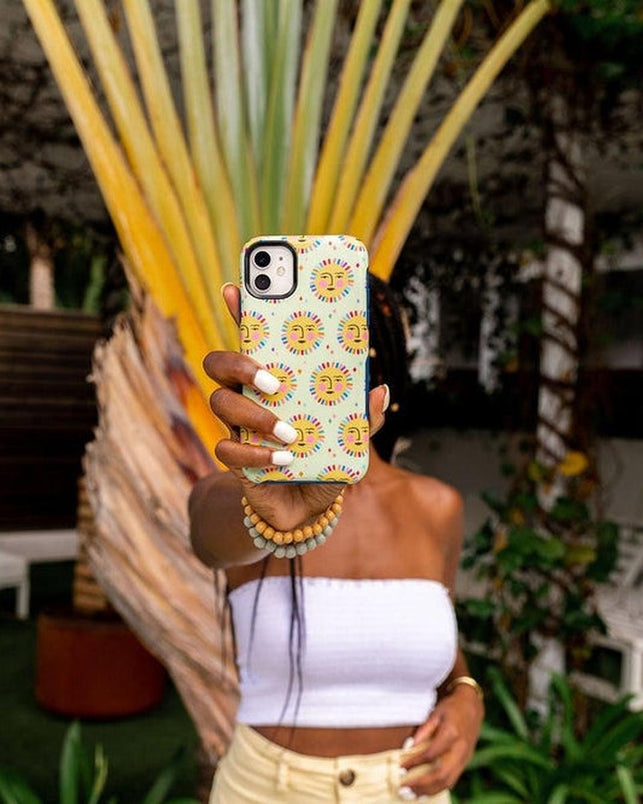 Sunny Days | Sun Patterned Case iPhone Case CASELY 