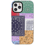 Swatch It Up | Patchwork Bandana Case iPhone Case get.casely Bold + MagSafe® iPhone 12 Pro Max 