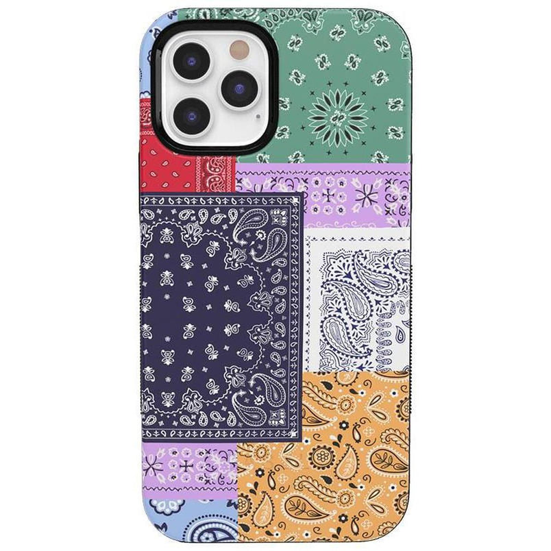 Swatch It Up | Patchwork Bandana Case iPhone Case get.casely Bold + MagSafe® iPhone 12 Pro Max 