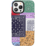 Swatch It Up | Patchwork Bandana Case iPhone Case get.casely Bold + MagSafe® iPhone 13 Pro Max 
