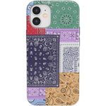 Swatch It Up | Patchwork Bandana Case iPhone Case get.casely Classic iPhone 12 