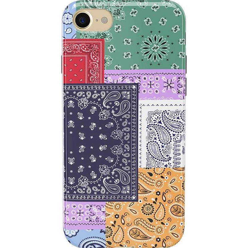 Swatch It Up | Patchwork Bandana Case iPhone Case get.casely Classic iPhone SE (2020 & 2022) 
