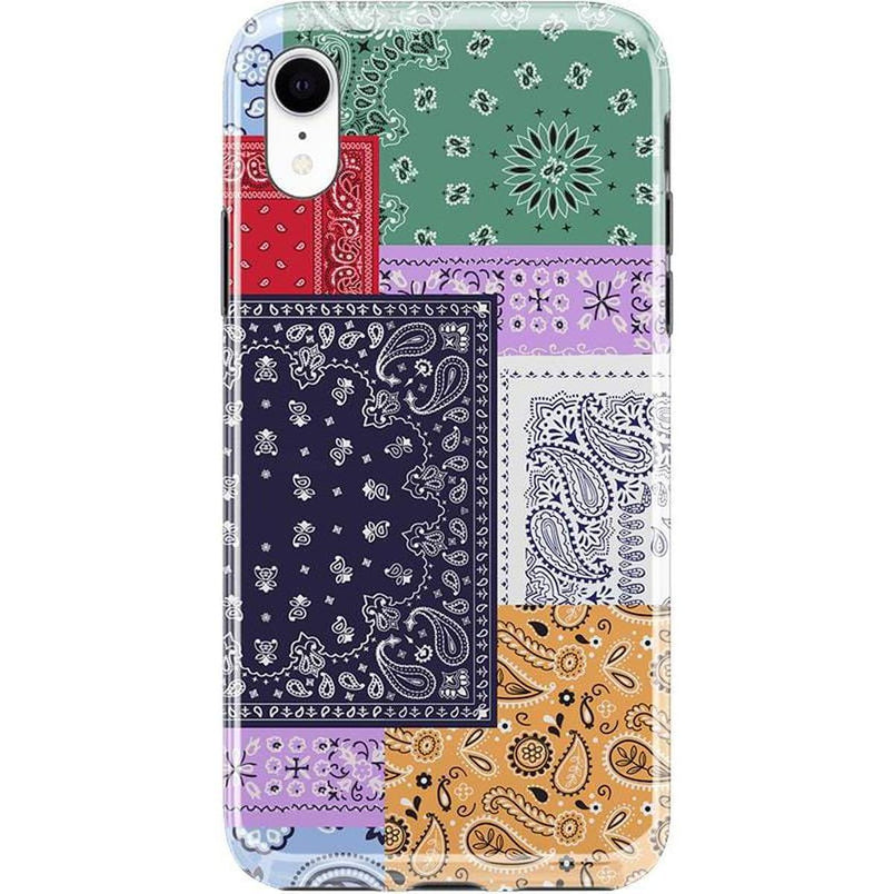 Swatch It Up | Patchwork Bandana Case iPhone Case get.casely Classic iPhone XR 