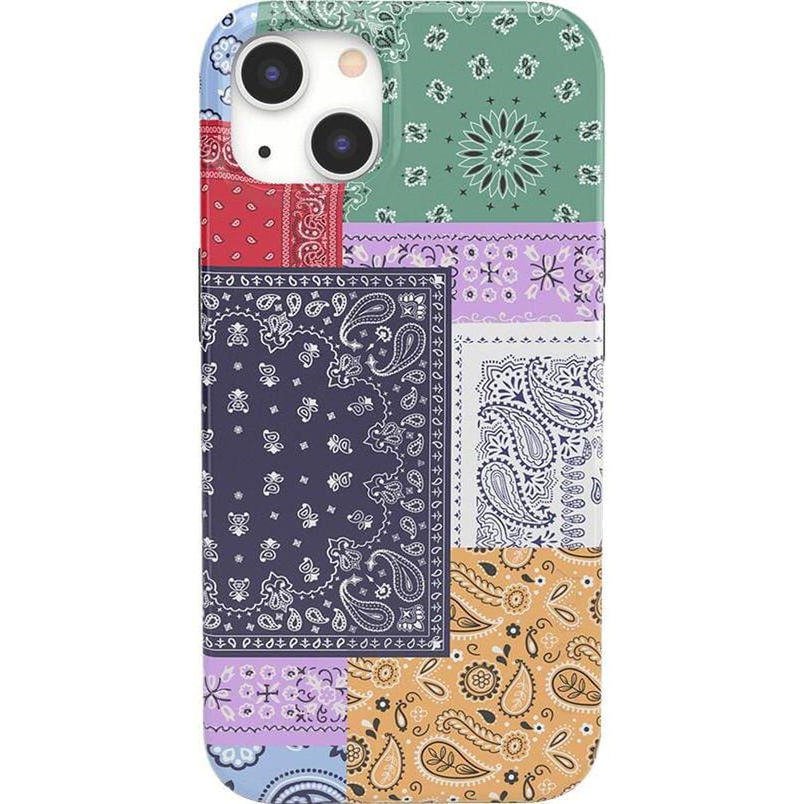 Swatch It Up | Patchwork Bandana Case iPhone Case get.casely Classic + MagSafe® iPhone 13 
