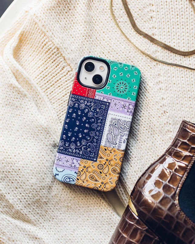 Swatch It Up | Patchwork Bandana Case iPhone Case get.casely 