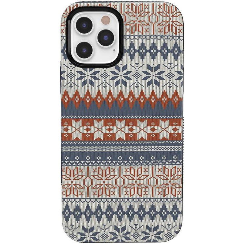 Sweater Weather | Holiday Knit Case iPhone Case get.casely Bold + MagSafe® iPhone 12 Pro Max 