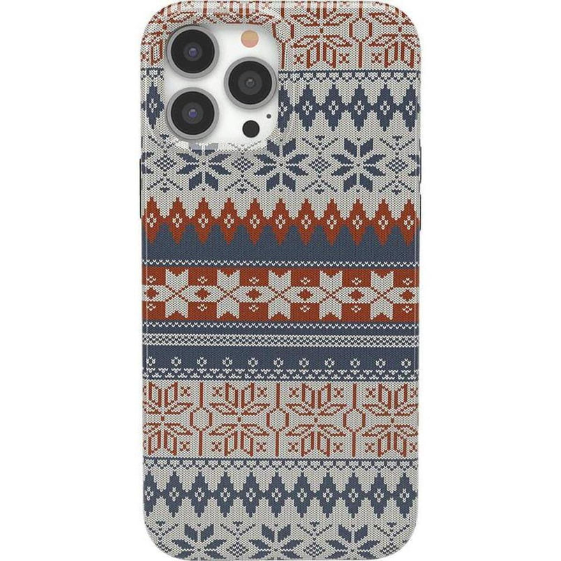 Sweater Weather | Holiday Knit Case iPhone Case get.casely Classic + MagSafe® iPhone 13 Pro Max 