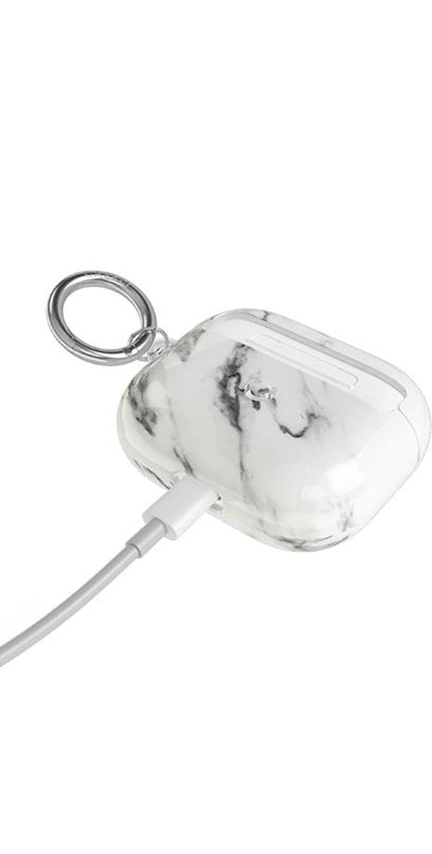 Take Me for Granite White Marble AirPods Case - Thumbnail 5