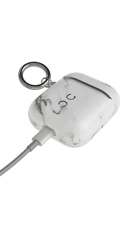 Take Me for Granite | White Marble AirPods Case AirPods Case get.casely 