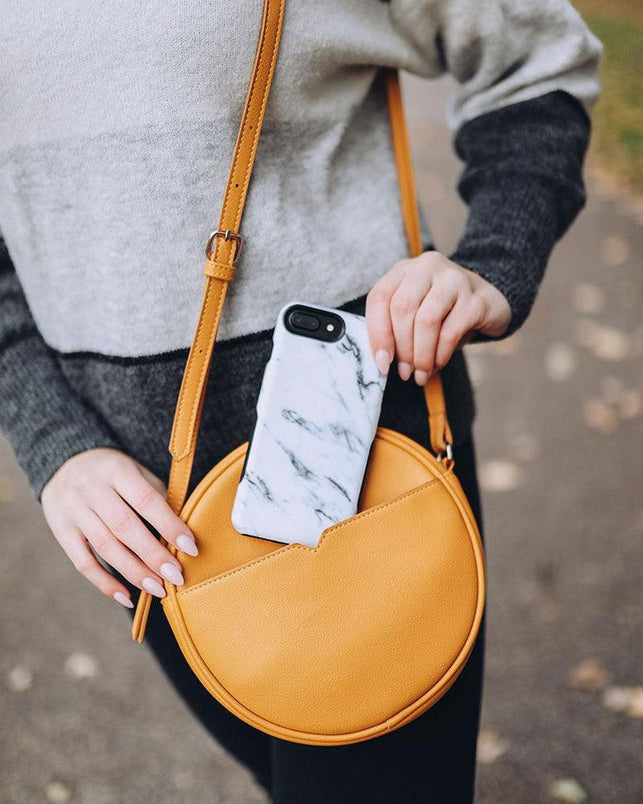 Take Me for Granite | White Marble Case iPhone Case get.casely 