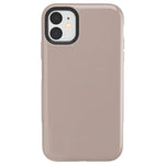 Taupe on Nude | Solid Beige Color Minimalist Case iPhone Case get.casely Bold iPhone 11