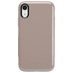 Taupe on Nude | Solid Beige Color Minimalist Case iPhone Case get.casely Bold iPhone XR